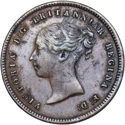 1839 Half Farthing - Victoria British Copper Coin - Nice