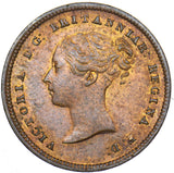 1844 Half Farthing - Victoria British Copper Coin - Very Nice