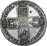 1745 Halfcrown - George II British Silver Coin - Nice