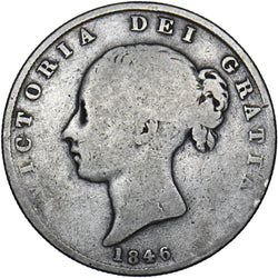 1846 Halfcrown - Victoria British Silver Coin