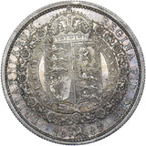 1887 Halfcrown - Victoria British Silver Coin - Very Nice