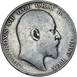 1904 Halfcrown - Edward VII British Silver Coin