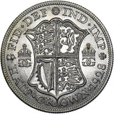 1928 Halfcrown - George V British Silver Coin - Superb