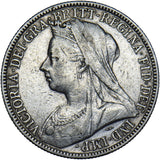1900 Florin - Victoria British Silver Coin