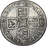 1711 Shilling - Anne British Silver Coin