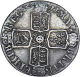 1711 Sixpence (Small Lis) - Anne British Silver Coin - Nice