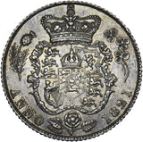 1821 Sixpence - George IV British Silver Coin - Superb