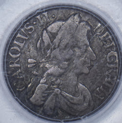 1679 Threepence (CGS F 25) - Charles II British Silver Coin