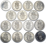 1953 - 1970 High Grade British Elizabeth II Scottish Shillings Lot - 16 Coins