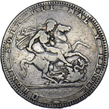 1820 LX Crown - George III British Silver Coin