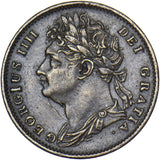 1826 Farthing - George IV British Copper Coin - Nice
