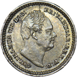1834 Threehalfpence - William IV British Silver Coin - Very Nice