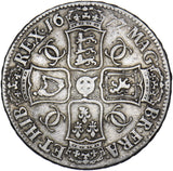 1677 Crown (7 Over 6) - Charles II British Silver Coin - Nice