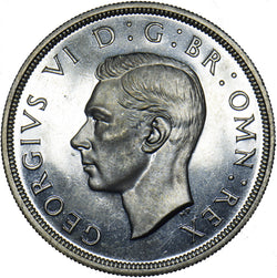 1937 Proof Crown - George VI British Silver Coin - Superb