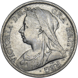 1898 Halfcrown - Victoria British Silver Coin