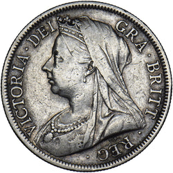 1900 Halfcrown - Victoria British Silver Coin - Nice