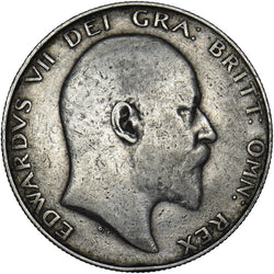 1906 Halfcrown - Edward VII British Silver Coin