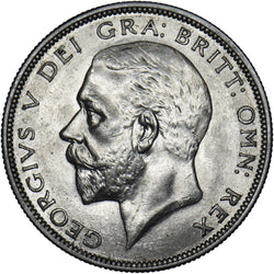 1934 Halfcrown - George V British Silver Coin - Very Nice
