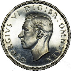 1937 Proof Halfcrown (Cameo) - George VI British Silver Coin - Superb