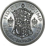 1937 Proof Halfcrown (Cameo) - George VI British Silver Coin - Superb