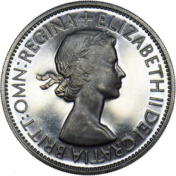 1953 Proof Halfcrown (Cameo) - Elizabeth II British Coin - Superb