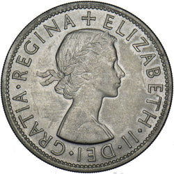 1954 Halfcrown - Elizabeth II British Coin - Very Nice