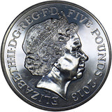 2013 £5 Coin (Coronation 60th Ann.) - Elizabeth II British Coin - Superb