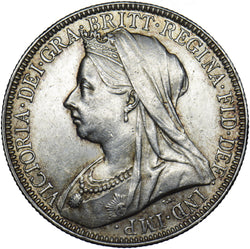1897 Florin - Victoria British Silver Coin - Very Nice