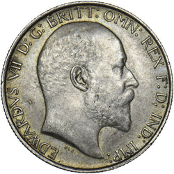1907 Florin - Edward VII British Silver Coin - Very Nice