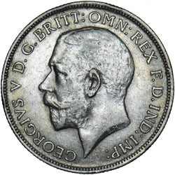 1914 Florin - George V British Silver Coin - Nice