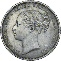 1883 Shilling - Victoria British Silver Coin