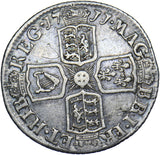 1711 Sixpence - Anne British Silver Coin - Nice
