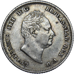 1836 Groat (Fourpence) - William IV British Silver Coin - Very Nice
