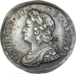 1746 Threepence (6 Over 3) - George II British Silver Coin - Very Nice
