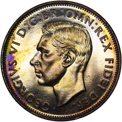 1951 Proof Penny - George VI British Bronze Coin - Superb