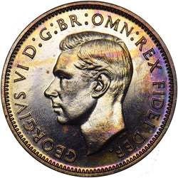 1951 Proof Farthing - George VI British Bronze Coin - Superb
