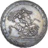 1820 Crown - George III British Silver Coin - Very Nice