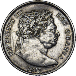1817 Halfcrown - George III British Silver Coin