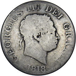 1818 Halfcrown - George III British Silver Coin