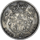 1821 Halfcrown - George IV British Silver Coin - Nice