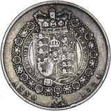 1824 Halfcrown - George IV British Silver Coin - Nice
