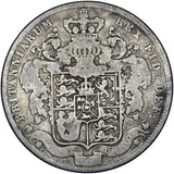 1825 Halfcrown - George IV British Silver Coin