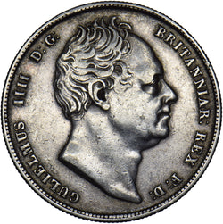 1837 Halfcrown - William IV British Silver Coin - Nice