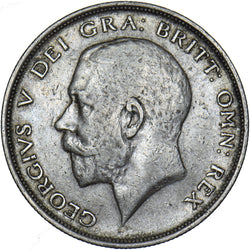 1911 Halfcrown - George V British Silver Coin - Nice
