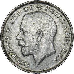 1922 Halfcrown - George V British Silver Coin - Very Nice