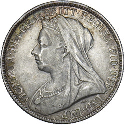 1894 Florin - Victoria British Silver Coin