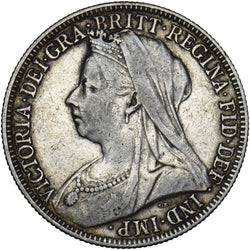 1899 Florin - Victoria British Silver Coin - Nice