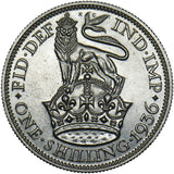 1936 Shilling - George V British Silver Coin - Superb