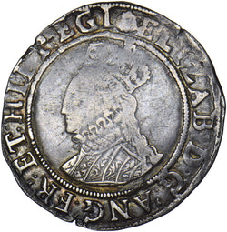 1584-6 Shilling - Elizabeth I British Silver Hammered Coin - Nice