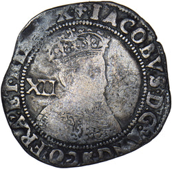 1604 Shilling - James I British Silver Hammered Coin